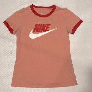 Nike XS tshirt 100% cotton 70s style sleeves